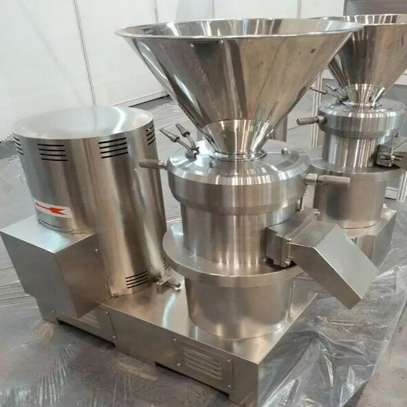多规格胶体磨 食品花生酱研磨机 中铸 JMS-130不锈钢分体式芝麻胶体磨