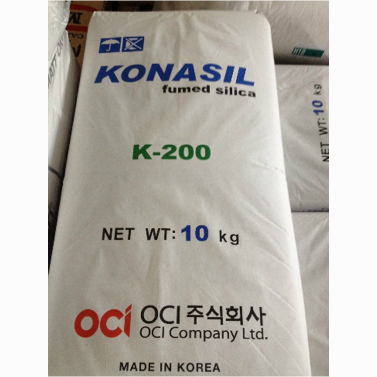 韩国东洋奥瑟亚OCI气相法二氧化硅白炭黑K-200 纳米级气硅白炭黑 K200