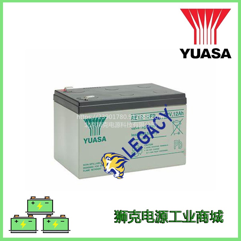 YUASA汤浅蓄电池NPW45-12日本三菱电梯UPS/EPS用电池 12V9AH电瓶