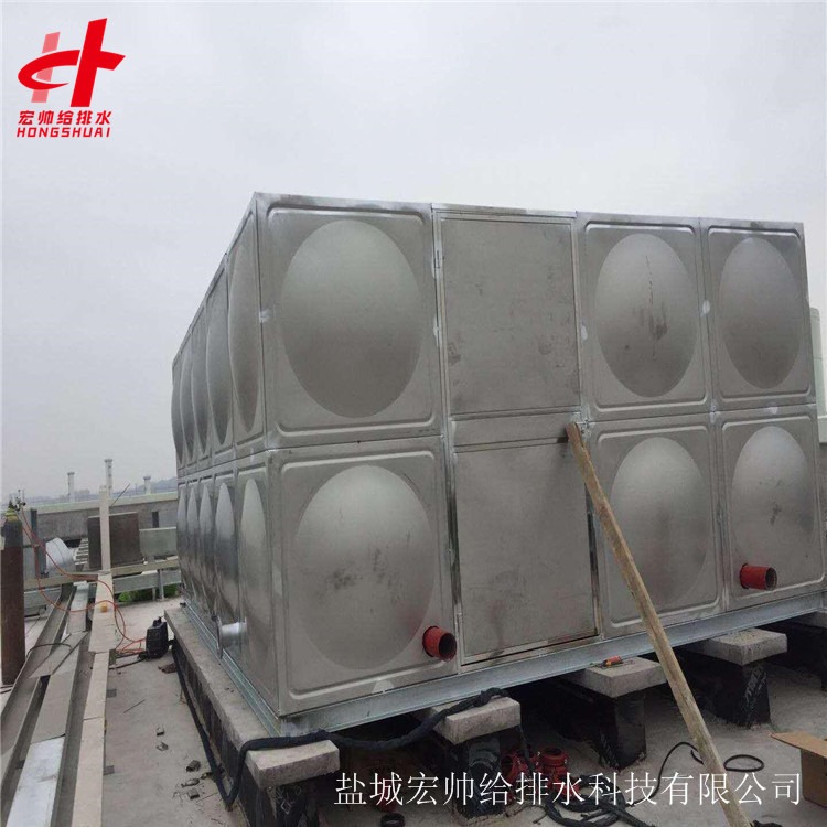 WXB-18-2.5箱泵一体化消防水箱 不锈钢屋顶消防泵站 宏帅