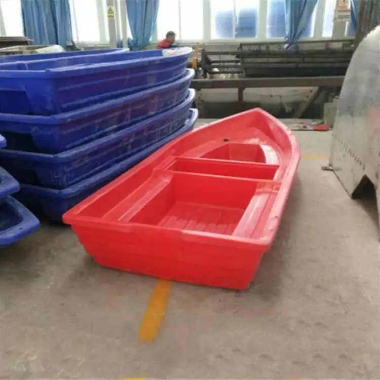厂家加工定制3.2米PE塑料船 聚乙烯塑料船 重庆塑胶船 PP塑料船图片
