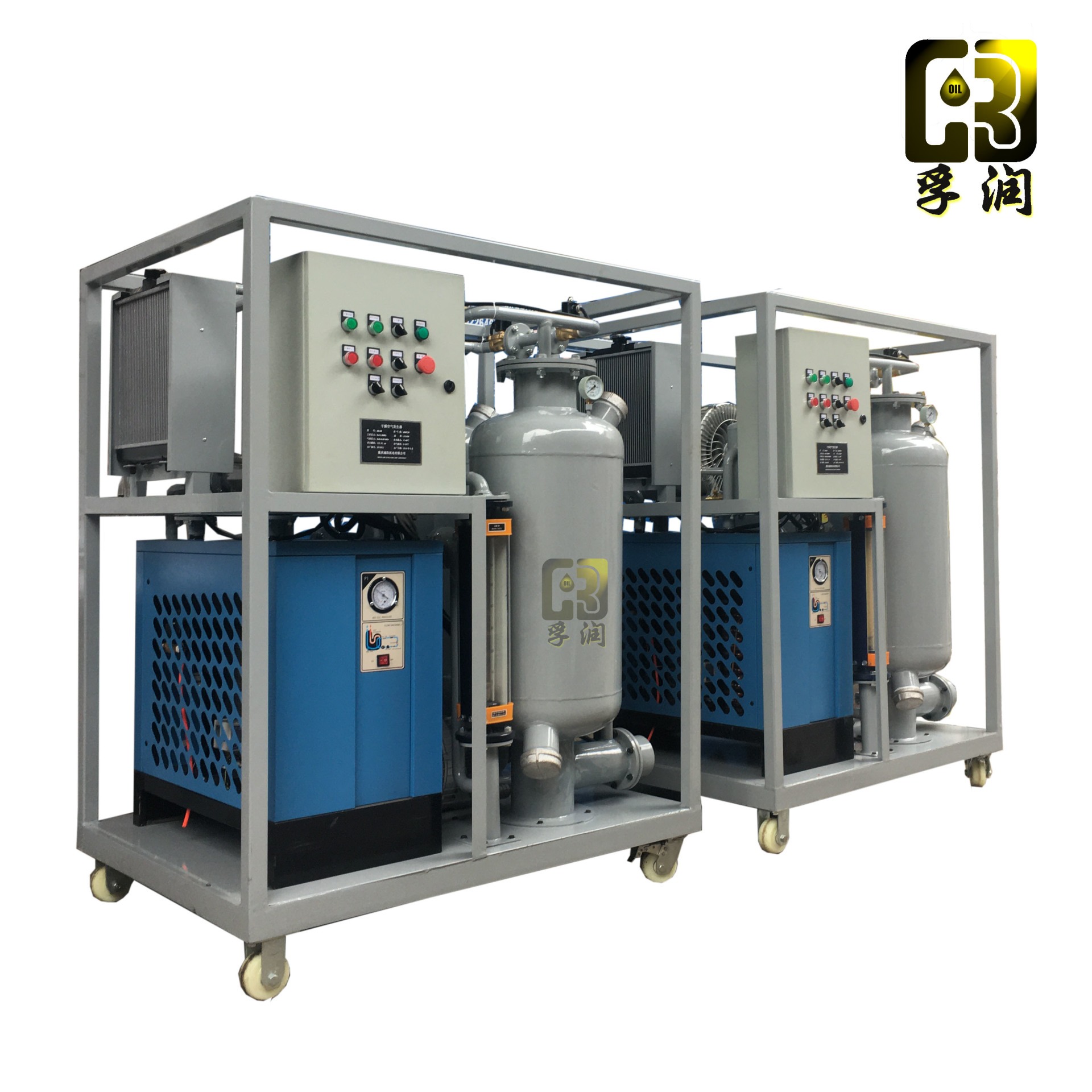 孚润GZ-40型电厂机组注油空气干燥发生机