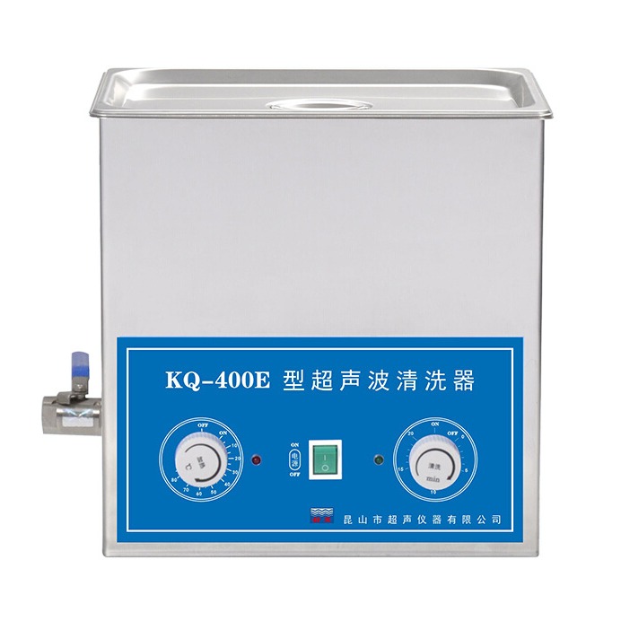 舒美KQ-400E台式清洗仪器15L排水型实验超声波清洗机
