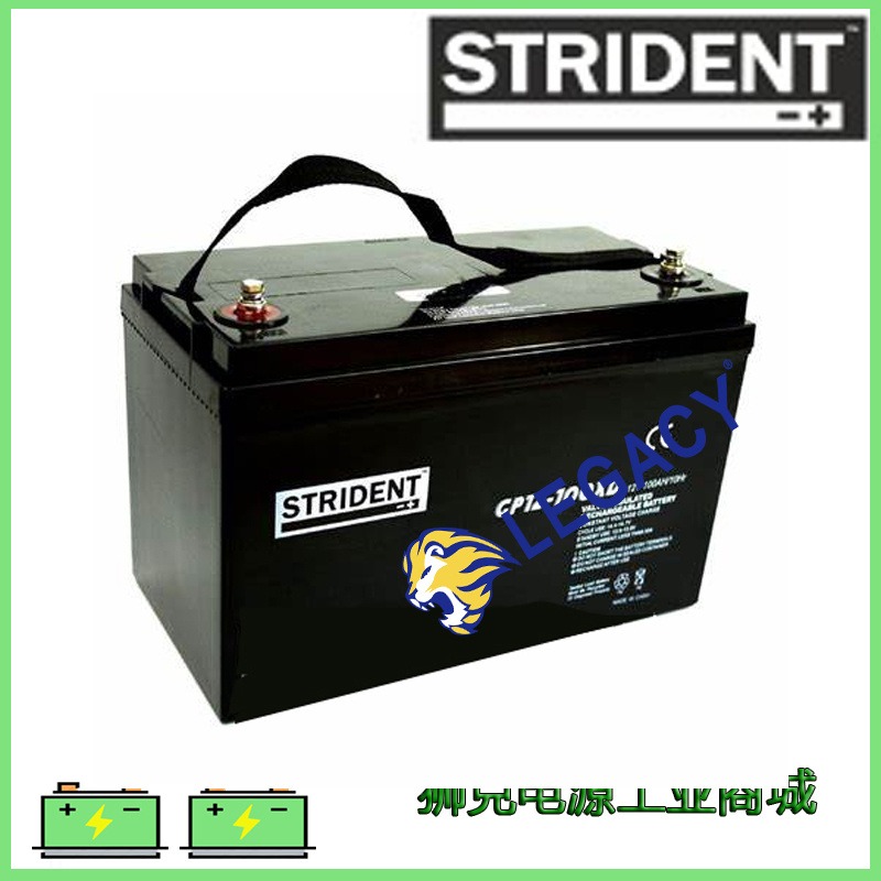 英国STRIDENT蓄电池电瓶GP12-20XD免维护12V20AH蓄电池