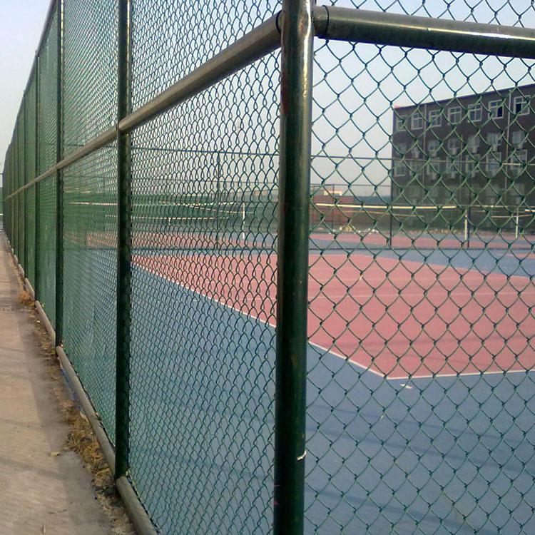 围网式篮球场 标准篮球场围网 泰亿 球场钢丝围网 大量供应