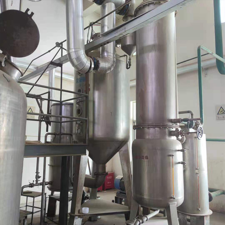 凯丰化工蒸发器二手不锈钢蒸发器强制循环蒸发设备运转稳定