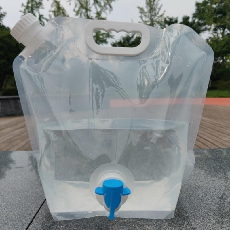 出行旅游便携水袋 透明塑料吸嘴包装袋 艾尼尔厂家批发