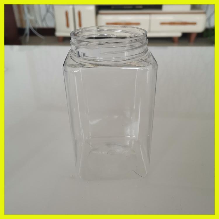 塑料食品罐 博傲 透明干货塑料食品罐 广口收纳瓶