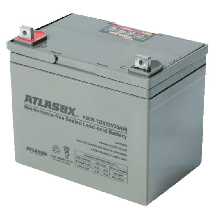 ATLASBX蓄电池KB33-12 12V33AH韩国原装阿特拉斯电池