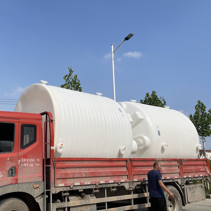 塑料防腐储罐15吨供应 浙东15立方化工容器滚塑成型 pe材质水箱