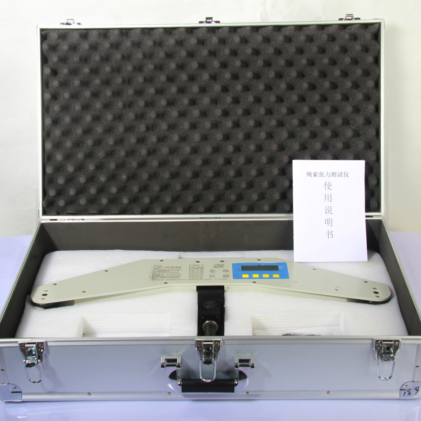 高精度金象SL-20T绳索张力测试仪 钢拉索索力测力仪 便携式数显张力仪