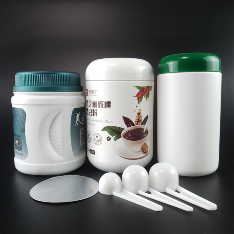 依家 粉剂塑料桶供应 防潮蛋白粉罐  质量可靠