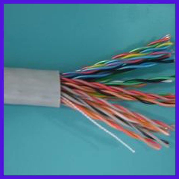信泰 铜芯室内通信电缆HYV HYV通信电缆 白色室内通信电缆