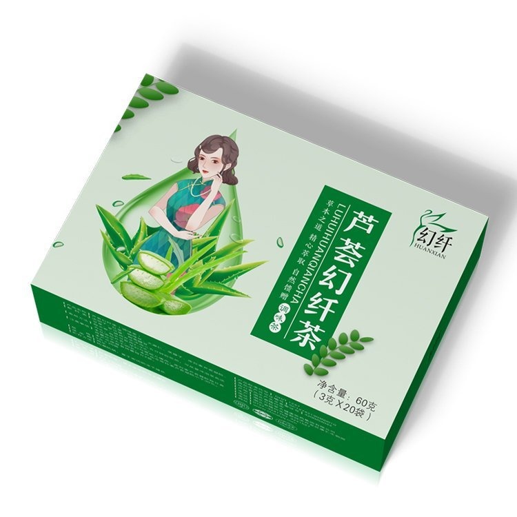 万松堂 芦荟幻纤茶 荷叶纤轻茶 纤SO茶 非肥减茶 源头生产厂家 一件代发图片