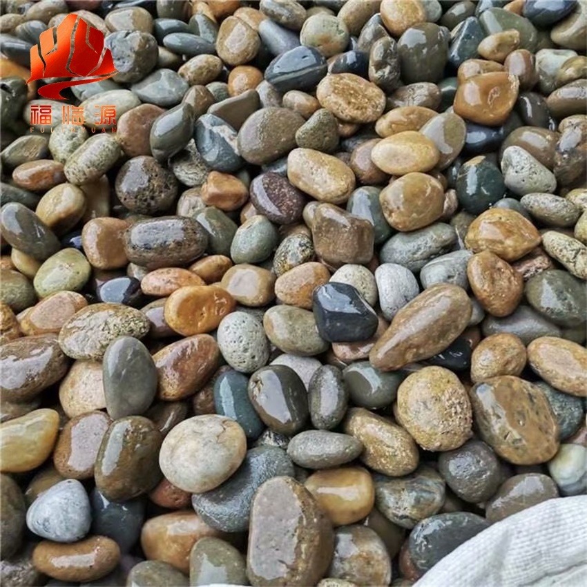 鄂州鹅卵石1-20公分白色黑色灰色杂色 福临源鹅卵石大量可选图片