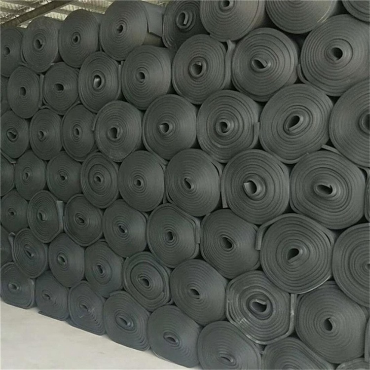 海安德厂家生产B1级橡塑保温板 空调系统水 汽管道的保冷防凝露橡塑海绵管