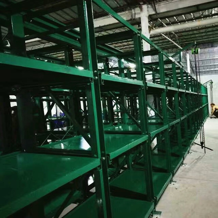 龙一工厂供应湛江抽屉式重型模具架广州标准模具存放架