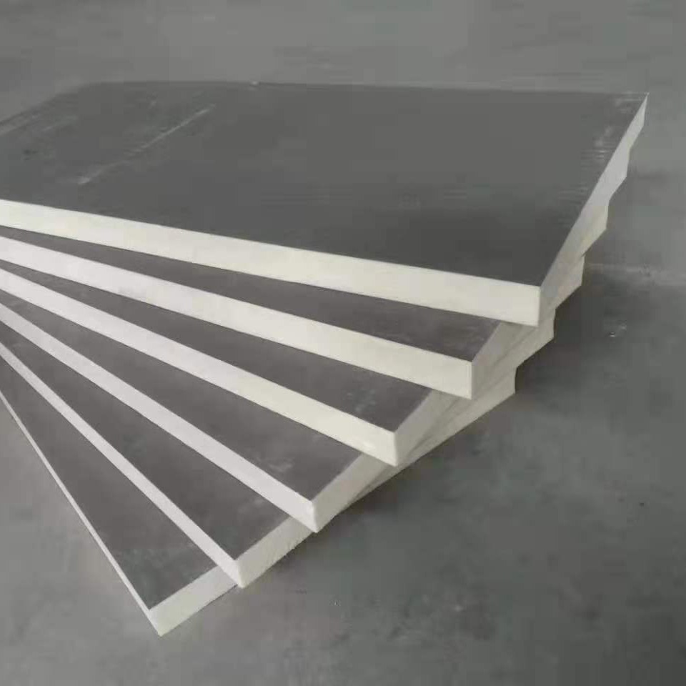 硬质聚氨酯发泡保温板 b1级阻燃聚氨酯复合板 外墙保温改性聚氨酯板材图片