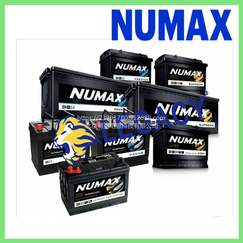 英国NUMAX蓄电池-NUMAX电池全型号海洋船舶电池12V 110AH AGM电池图片