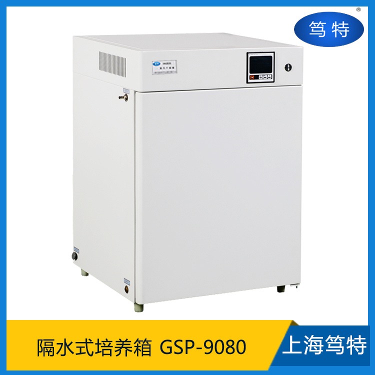 笃特厂家直销GSP-9080医用小型隔水恒温箱 精密数显隔水式培养箱