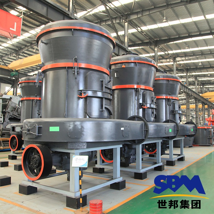日产200吨碳酸钙磨粉设备 上海世邦200目碳酸钙粉磨机器图片