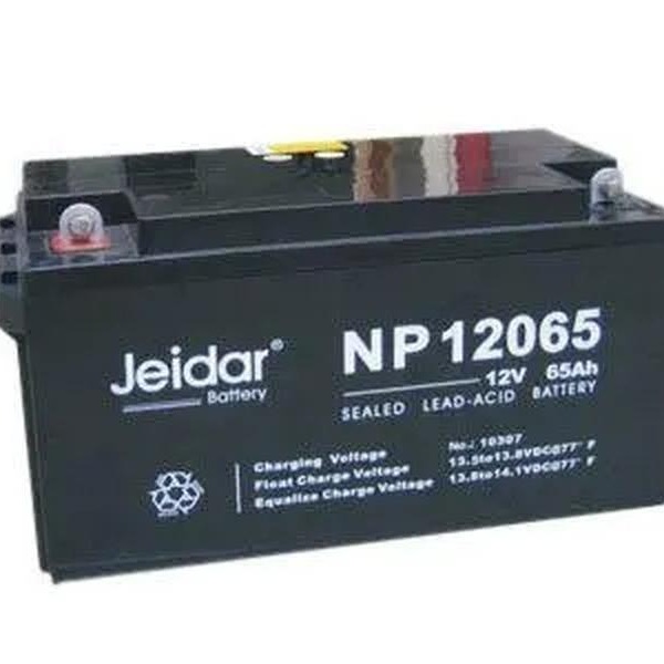 Jeidar捷益达NP12065蓄电池12V65AH直流屏UPS电源EPS专用铅酸电瓶