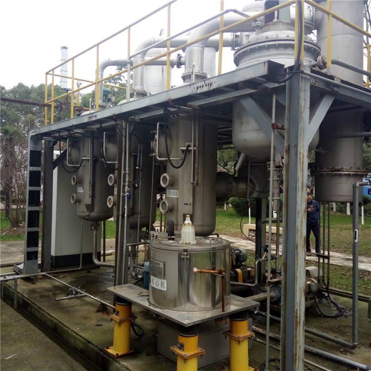 供应二手MVR盐水降膜蒸发器 三级多效蒸发器 大成 大量出售