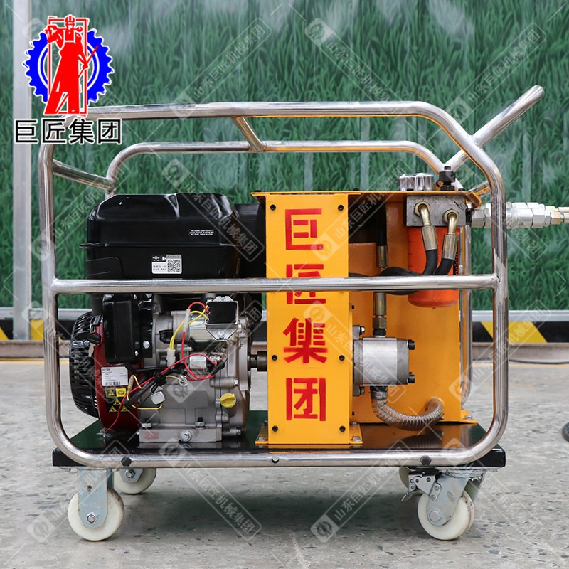 华夏巨匠QTZ-4Y取样20米便携式钻机 美国百力通动力 冲击式取土设备 液压式勘探钻机