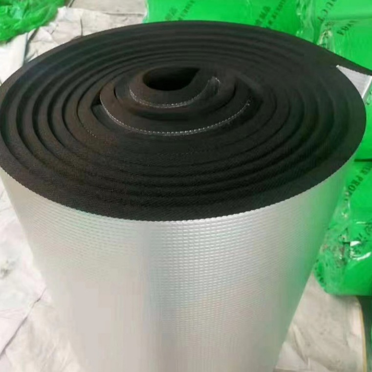 批发铝箔橡塑板 华美 隔热橡塑海绵板 不干胶橡塑保温板