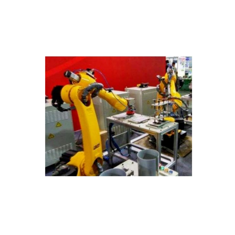工业机器人抛光打磨实训考核装置  工业机器人抛光打磨实训设备  工业机器人抛光打磨综合实训台图片