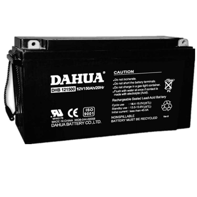 大华蓄电池DHB121500 12V150AH/20HR大容量 动力足图片