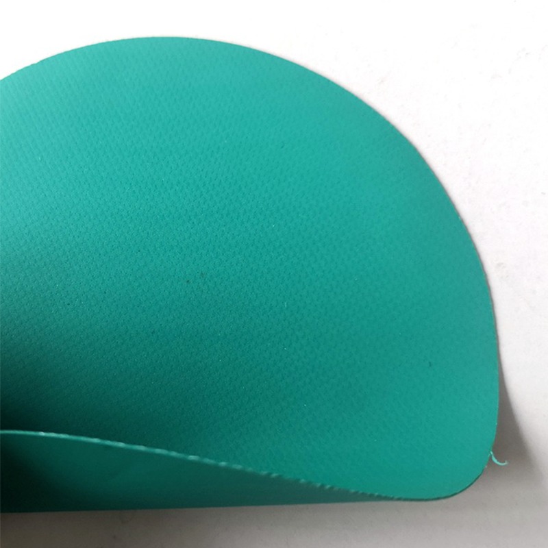 供应耐腐蚀耐酸碱一级二级防化服面料 双面涂层PVC夹网布 复合面料