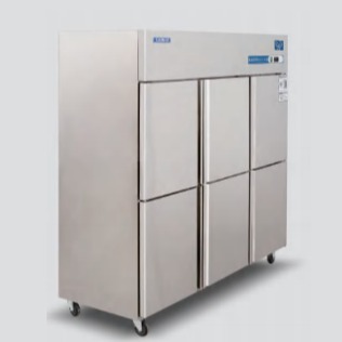 洛德商用冰箱 VDB1.6L6LD-F六门风冷冷冻柜 洛德工程款六门冷冻柜