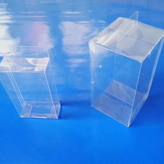 pvc透明包装盒五金配件pet塑料包装胶盒pp磨砂斜纹折盒供应潍坊