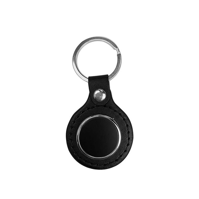 礼品钥匙扣定制logoPU皮质皮革钥匙挂件嘟美娜金属汽车钥匙扣