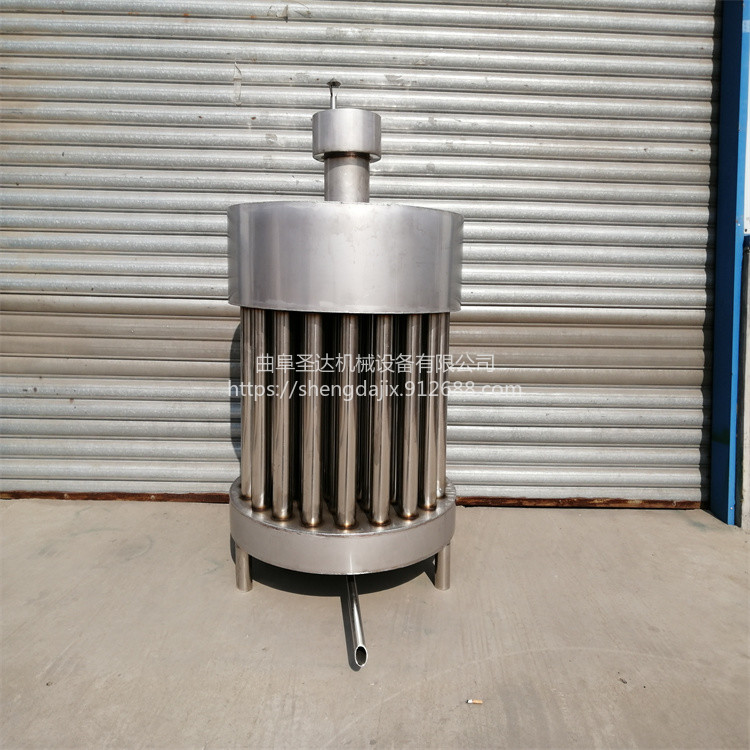 304水冷却器  不锈钢冰缸  开式冷却器   白酒降温设备  冷却设备  出酒率高  冷却性好示例图5