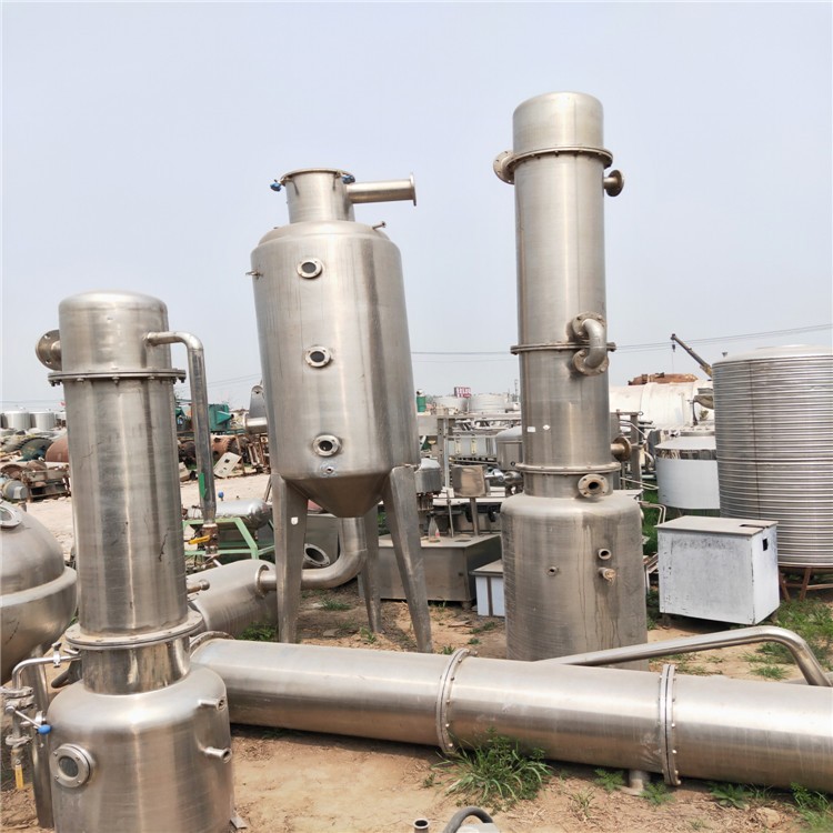 二手降膜废水蒸发器处理 大量处理二手蒸发器 大成 多种型号