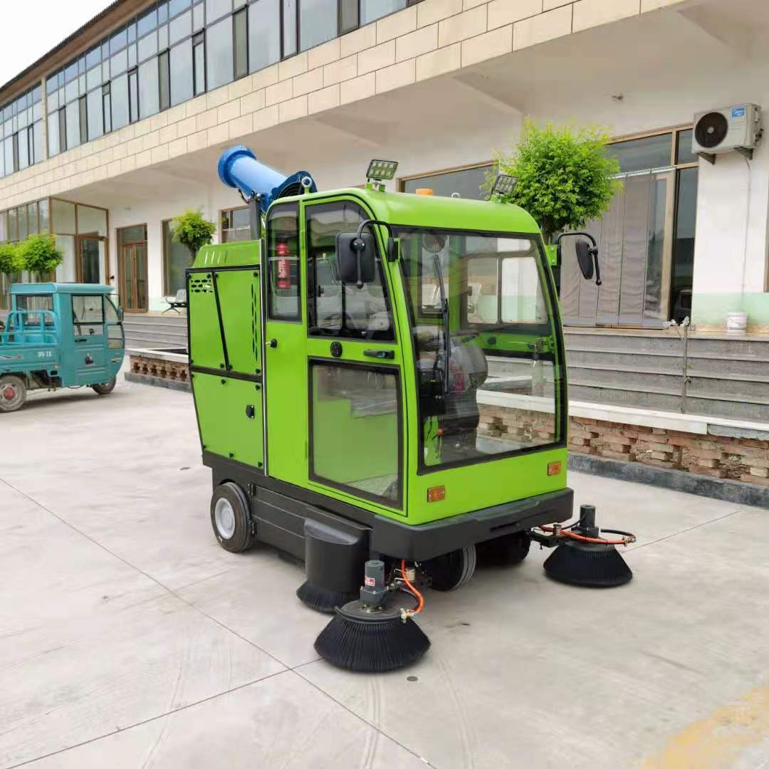 小型卫生清扫车 电动新能源湿扫车 全封闭驾驶式扫地机 中运威
