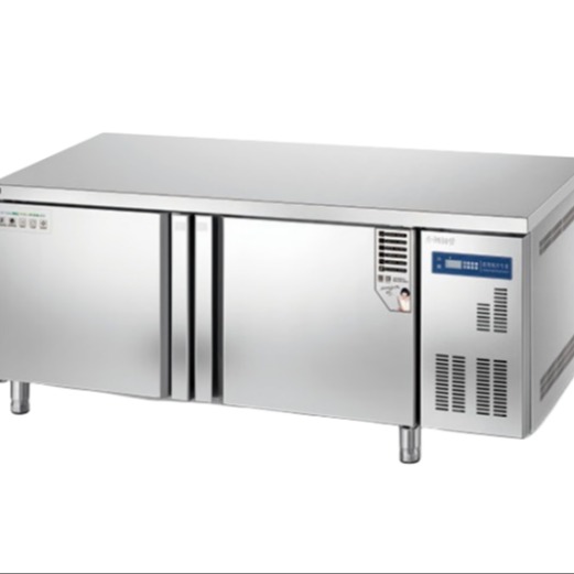 奥斯特商用冰箱 WTR15全钢全铜工作台冰箱 1.5米冷藏操作台冰箱