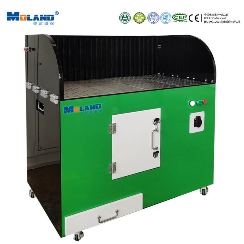 美蓝环保 MLWF100D 一体式打磨工作台  抛光除尘吸尘台 打磨处理器