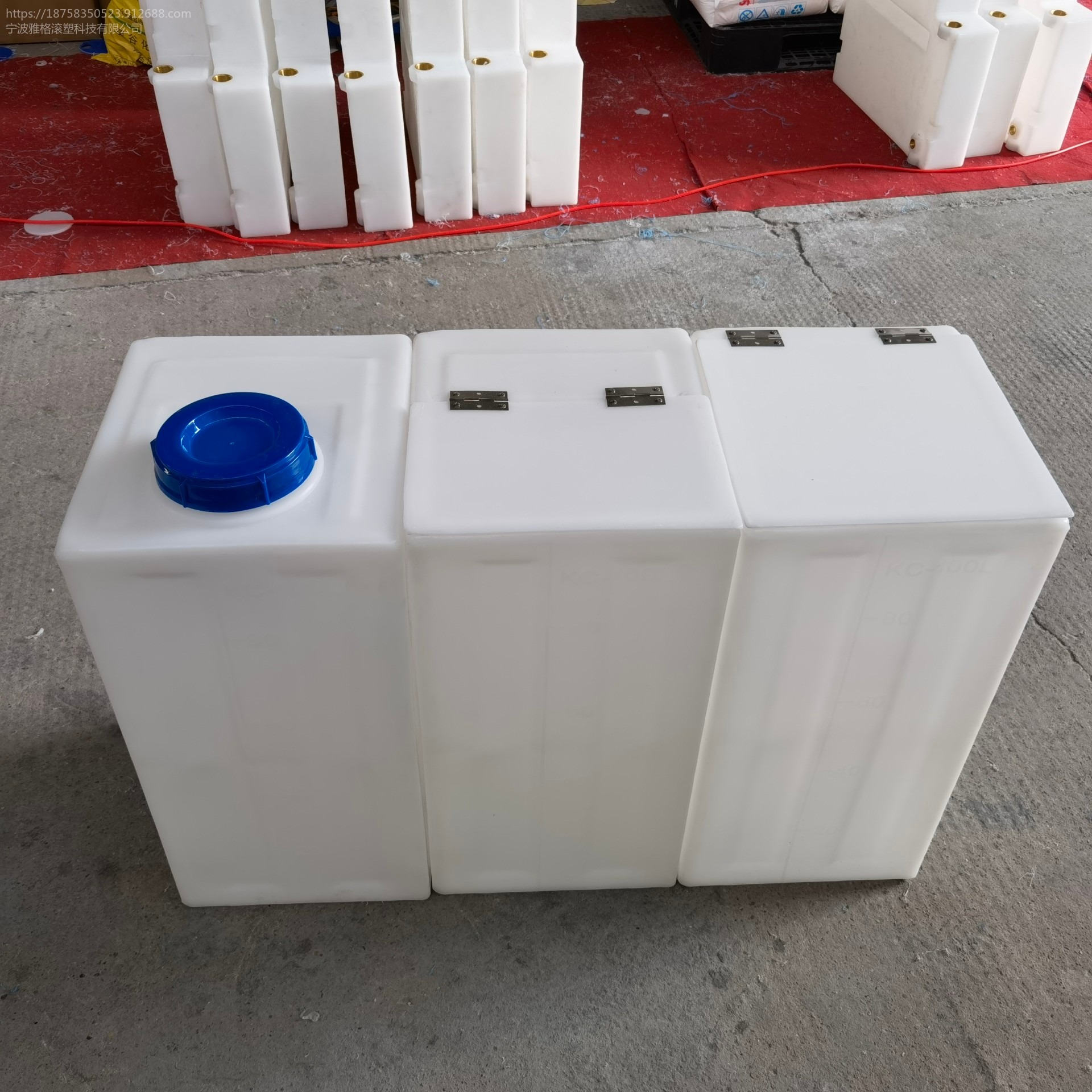 卧式方形水箱 耐酸碱柴油储蓄桶现货 加厚户外塑料桶 雅格立式半翻全翻改装汽车水箱