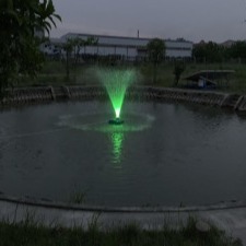 如克厂家直销河水增氧   养鱼塘专用曝气机  景观湖喷泉