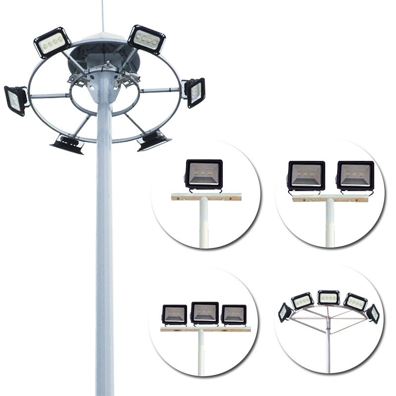 高杆灯户外15米20米25米30米10米led12米18升降式路灯球场广场灯图片