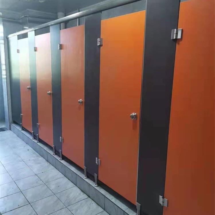 厕所隔断门 喷涂钢板公共厕所挡板 公共卫生间隔断 森蒂