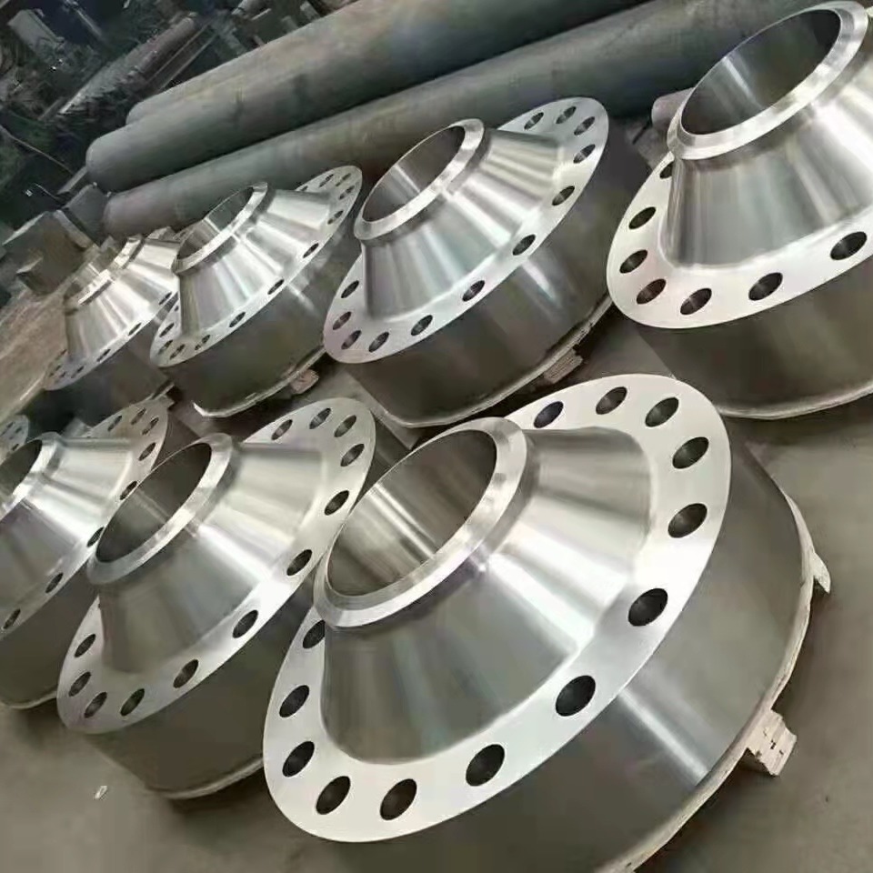 震赫 工业不锈钢法兰 化工带径对焊焊法兰 锻造钢制锻打焊接法兰片图片
