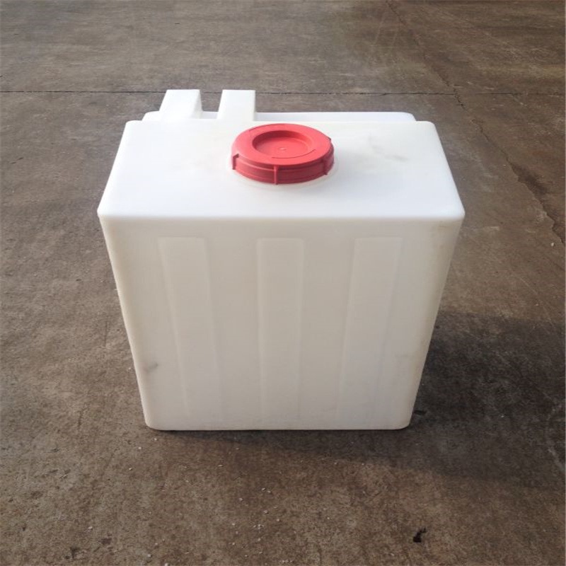 厂家直销KC200L方形加药箱  瑞通塑料容器供应200L方形平底加药桶   可装计量泵的加药箱 耐酸碱PE塑料桶