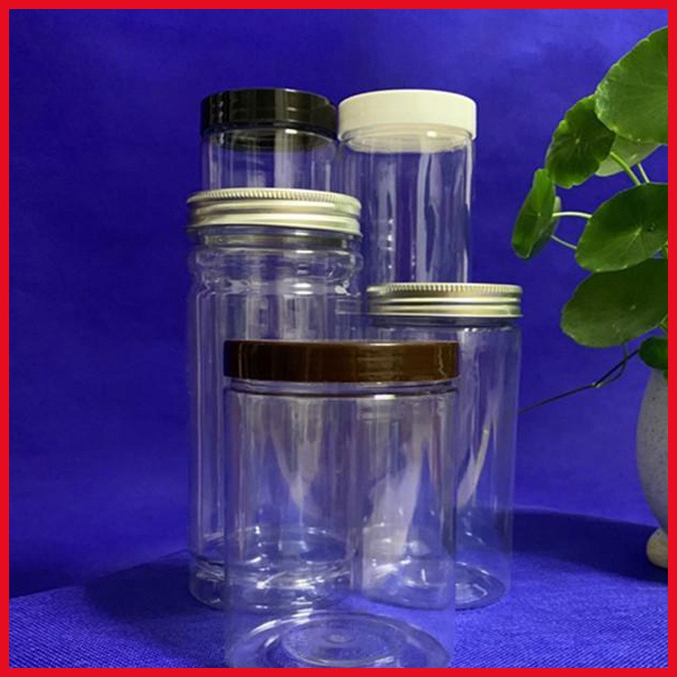 300ml塑料食品罐 塑料食品罐 花茶枸杞塑料包装瓶 博傲塑料