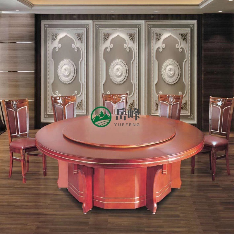 26人定制批发智能餐桌价格5800	旋转餐桌的批发方式	机芯实木餐桌尺寸宁夏
