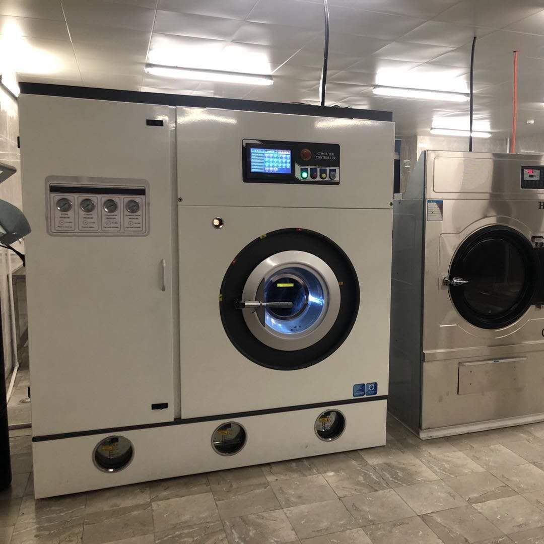 河北干洗机设备 全封闭干洗机器厂家 GXS-10干洗店设备 厂家批发实惠图片
