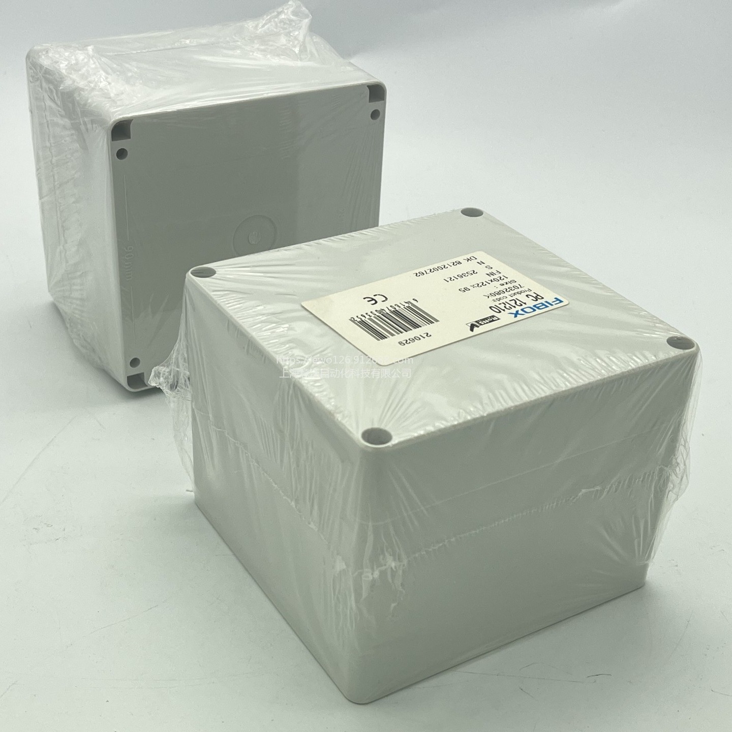 122*120*95 塑料防水盒IP66 铸铝接线盒 PC 121210分线盒 ABS端子接线盒 FIBOX/菲宝斯